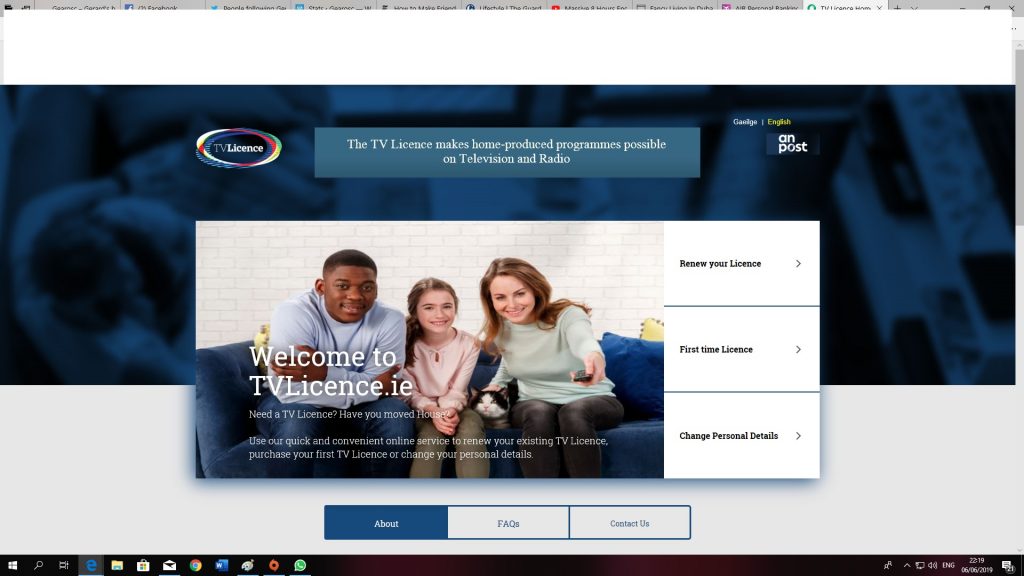 Renewing The TV Licence Gear Sc